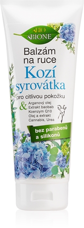 Bione Cosmetics Kozí Syrovátka balzám na ruce pro citlivou pokožku