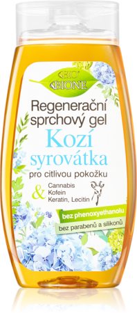 Bione Cosmetics Kozí Syrovátka gel douche régénérant pour la peau sensible