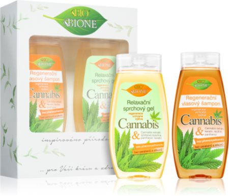 Bione Cosmetics Cannabis σετ δώρου (για σώμα και μαλλιά)