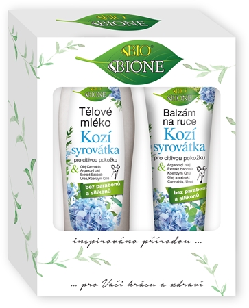 Bione Cosmetics Kozí Syrovátka Gavesæt (til sensitiv hud)