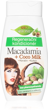 Bione Cosmetics Macadamia + Coco Milk regenerační kondicionér na vlasy