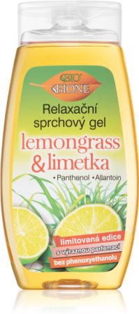 Bione Cosmetics Lemongrass & Limetka Rentouttava Suihkugeeli