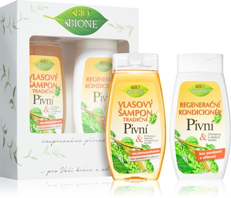Bione Cosmetics Pivní set cadou pentru păr