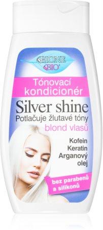 Bione Cosmetics Silver Shine vlažilni balzam za nevtralizacijo rumenih odtenkov