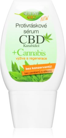Bione Cosmetics Cannabis CBD Barojošs serums ar pretgrumbu efektu