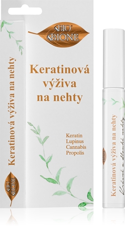 Bione Cosmetics Bio tratamiento de queratina para la nutrición de uñas debilitadas