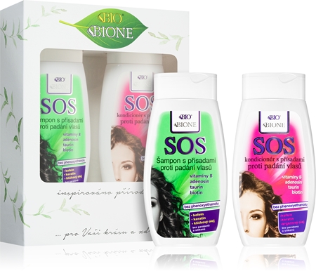 Bione Cosmetics SOS coffret cadeau anti-chute