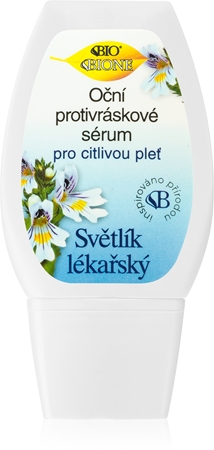 Bione Cosmetics Světlík Lékařský oční sérum proti otokům a vráskám pro citlivou pleť
