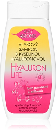 Bione Cosmetics Hyaluron Life šampon s kyselinou hyaluronovou