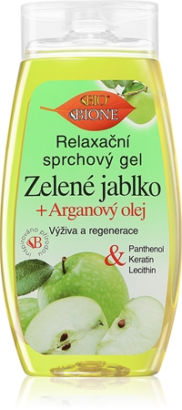 Bione Cosmetics Green Apple + Argan Oil sprchový gel