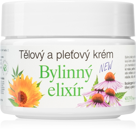 Bione Cosmetics Bylinný elixír krém na obličej a tělo
