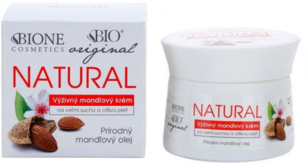 Bione Cosmetics Almonds creme extra nutritivo para pele muito seca e sensível