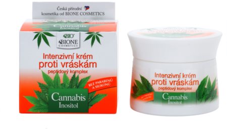 Bione Cosmetics Cannabis intenzivní krém proti vráskám