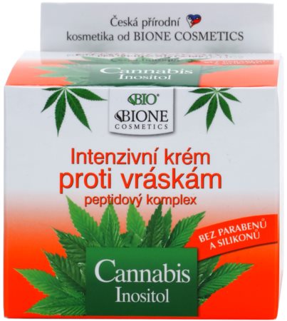 Bione Cosmetics Cannabis intenzivní krém proti vráskám