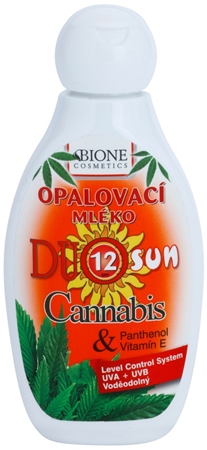 Bione Cosmetics DUO SUN Cannabis leite solar SPF 12