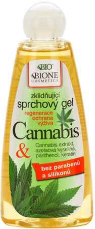 Bione Cosmetics Cannabis gel de douche apaisant