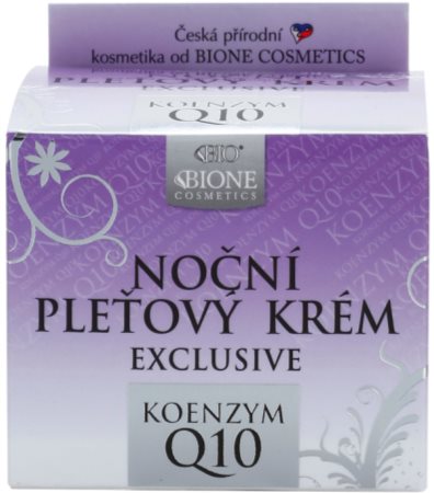 Bione Cosmetics Exclusive Q10 nočný pleťový krém