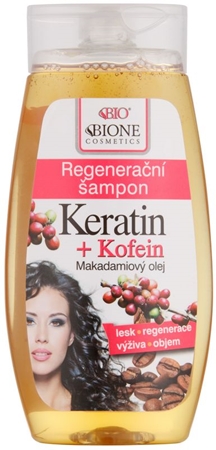 Bione Cosmetics Keratin + Caffeine Regenerating Shampoo
