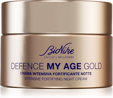 BioNike Defence My Age Gold intenzivní noční krém pro zralou pleť