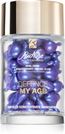 BioNike Defence My Age ampolas para regeneração intensa da pele com efeito nutritivo