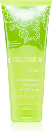 BioNike Xsense Ice Lime Nærende bruseskum