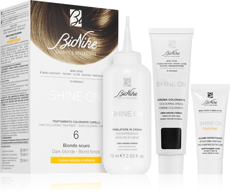 BioNike SHINE ON перманентната боя за коса