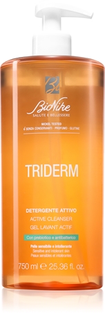 BioNike Triderm Active Cleanser Rensende og blødgørende gel med probiotiske bakterier