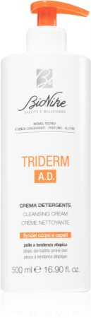 BioNike Triderm A. D. emulsión limpiadora para cabello y cuerpo