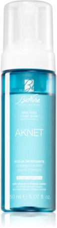 BioNike Aknet água de limpeza para a pele oleosa e problemática para uso diário