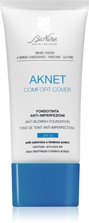 BioNike Aknet Comfort Cover fond de teint couvrant pour peaux à problèmes