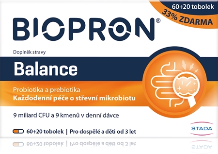 Biopron® 9 Balance kapsle s probiotiky