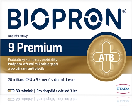 Biopron® 9 Premium tobolky s probiotiky