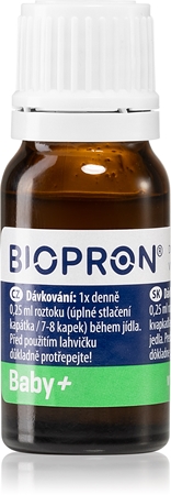 Biopron® BABY+ s vitaminom D kvapky s probiotikami