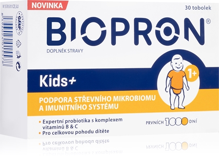 Biopron® Kids+ Probiotics tobolky s probiotiky
