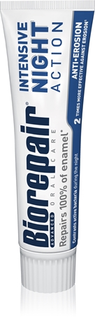 Biorepair Advanced Intensive Night intense overnight treatment to restore dental enamel