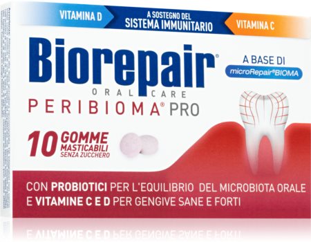 Biorepair Peribioma Chewing Gum goma de mascar