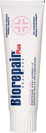 Biorepair Plus Parodontgel pastă de dinți calmantă ajuta la refacerea gingiilor iritate