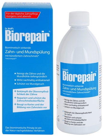Biorepair Dr. Wolff's Mundspülung zur Erneuerung des Zahnschmelzes