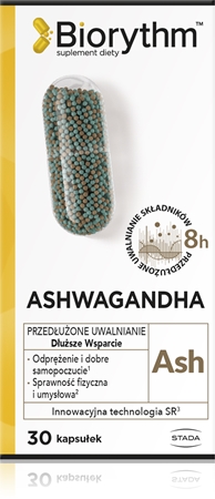 Biorythm Ashwagandha kapsułki do wspierania równowagi psychicznej