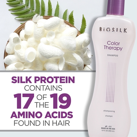 Biosilk Color Therapy Shampoo delikatny szampon bez sulfatów i parabenów