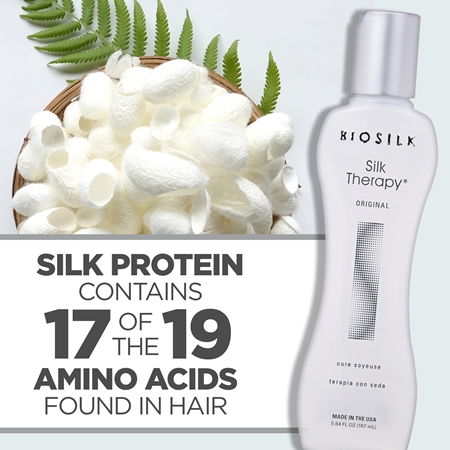 Biosilk Silk Therapy Original regenerierende Pflege mit Seide für alle Haartypen