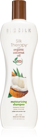 Biosilk Silk Therapy Natural Coconut Oil hidratáló sampon kókuszolajjal
