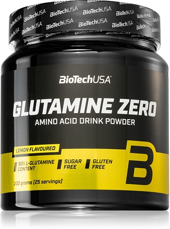 BioTechUSA Glutamine Zero Präparat zur Förderung von Sportleistungen und Regeneration
