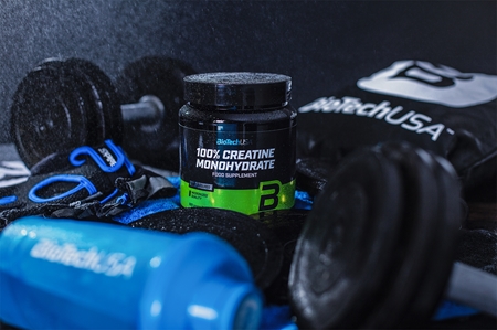 BioTechUSA 100% Creatine Monohydrate aide aux performances sportives