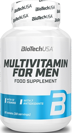 BioTechUSA Multivitamin for Men komplexní multivitamín pro muže