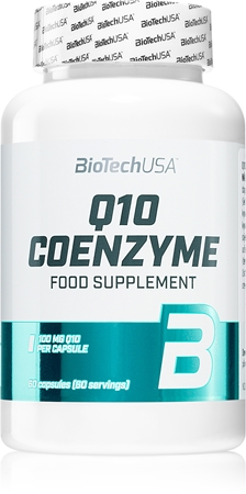 BioTechUSA Q10 Coenzyme Kapseln zum Schutz der Zellen vor oxidativem Stress