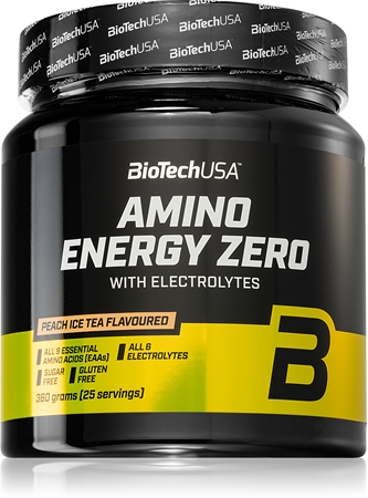 BioTechUSA Amino Energy Zero with Electrolytes podpora sportovního výkonu a regenerace