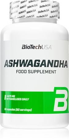 BioTechUSA Ashwagandha kapsułki na poprawę nastroju