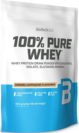 BioTechUSA 100% Pure Whey białko serwatkowe małe opakowanie