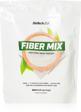 BioTechUSA Fiber Mix prášok na prípravu nápoja s obsahom vlákniny
